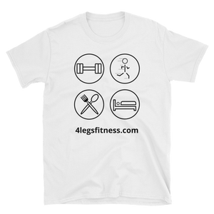 4legsfitness Comfy T-Shirt, Unisex 4legsfitness.com S 