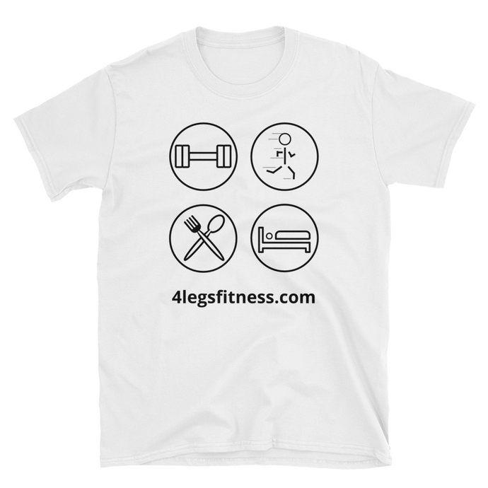 4legsfitness Comfy T-Shirt, Unisex 4legsfitness.com S 